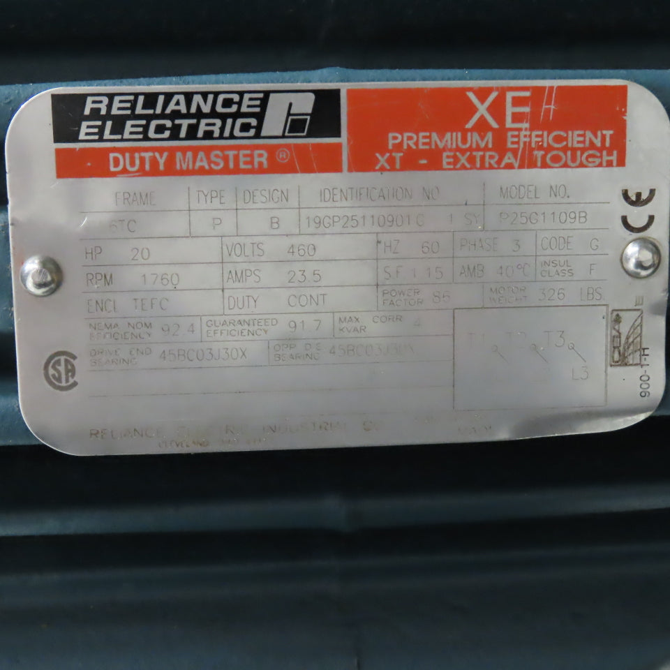 Parker H4BX10488/10 20HP 40-Gallon Hydraulic Power Unit 3PH 460V 15.4GPM 950PSI