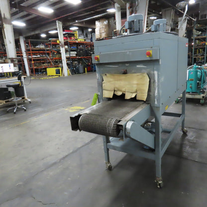 Shanklin T-62 Dual Chamber Shrink Heat Tunnel 230V 3PH 10" H x 18" W Tested