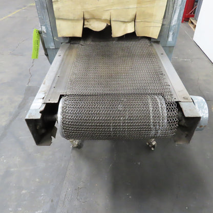 Shanklin T-62 Dual Chamber Shrink Heat Tunnel 230V 3PH 10" H x 18" W Tested