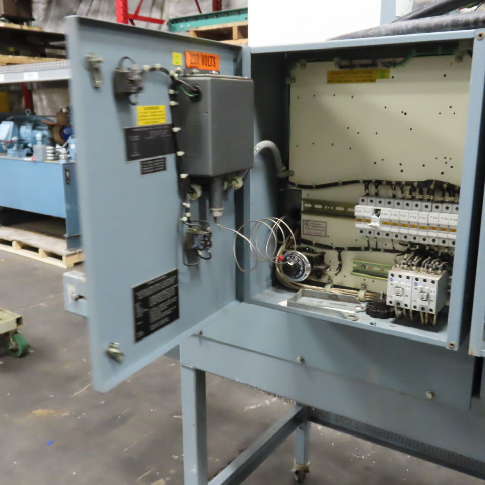 Shanklin T-62 Dual Chamber Shrink Heat Tunnel 230V 3PH 10" H x 18" W Tested