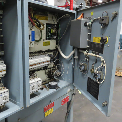 Shanklin T-62 Dual Chamber Shrink Heat Tunnel 230V 3PH 10" H x 18" W Tested