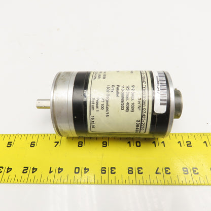 TR Electronic Type CE65M 110-00089/303 Rotary Encoder 11-27V 12mm Shaft
