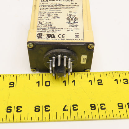 Square D 9050 JCK2F300V14 Electrical Timing Relay 300s Off Delay 240V Max