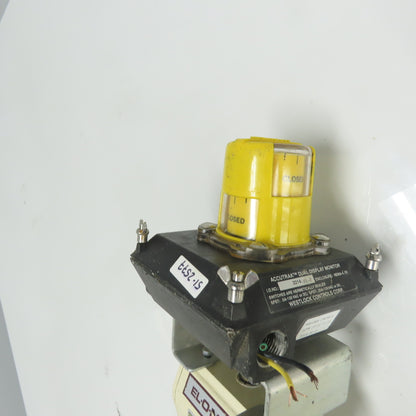 El-O-Matic ESA 25-4/A Pneumatic Valve Actuator 1/2" 120PSIG W/ Accutrak Monitor
