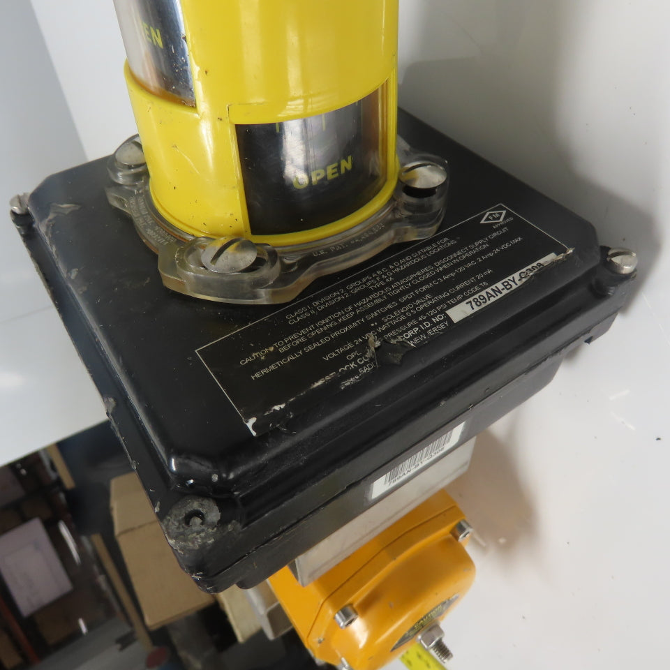 EL-o-Matic ES0040.U1A04A.14K0 1" Pneumatic Valve Actuator 120PSIG W/ Indicator