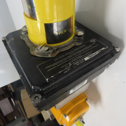 EL-o-Matic ES0040.U1A04A.14K0 1" Pneumatic Valve Actuator 120PSIG W/ Indicator