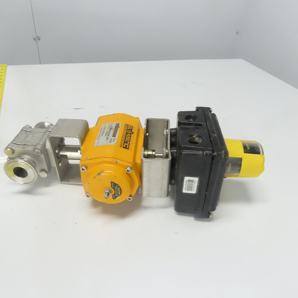 EL-o-Matic ES0040.U1A04A.14K0 1" Pneumatic Valve Actuator 120PSIG W/ Indicator