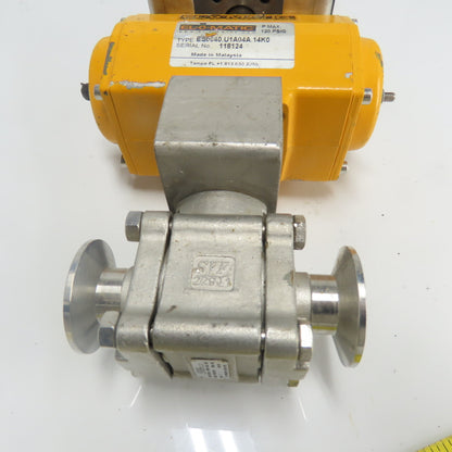 EL-o-Matic ES0040.U1A04A.14K0 1" Pneumatic Valve Actuator 120PSIG W/ Indicator