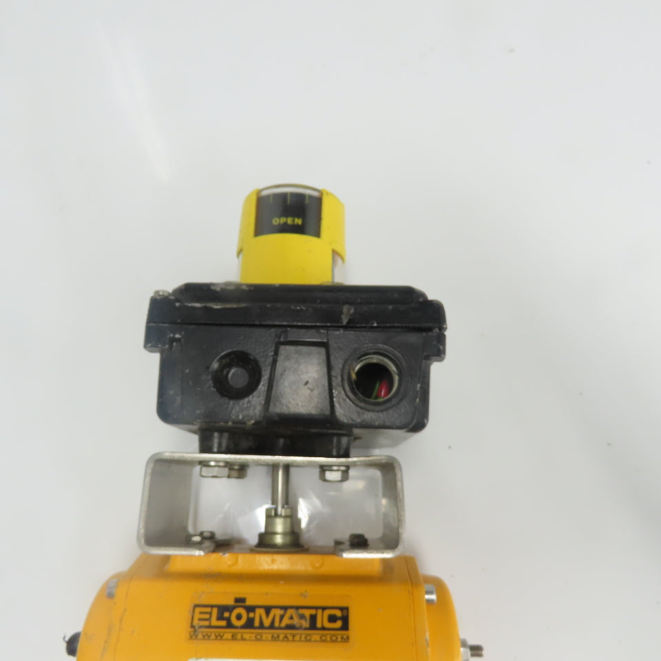 EL-o-Matic ES0040.U1A04A.14K0 1" Pneumatic Valve Actuator 120PSIG W/ Indicator