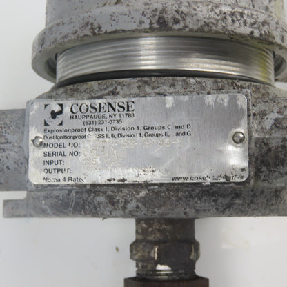 Cosense LL201-135-15-33-1 Killark HK2D Sensing Element 115VAC Input 33" Probe