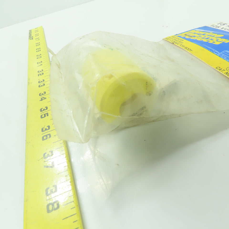 Hubbell HBL52CM69C HBL Connector Body 15A 125V NEW