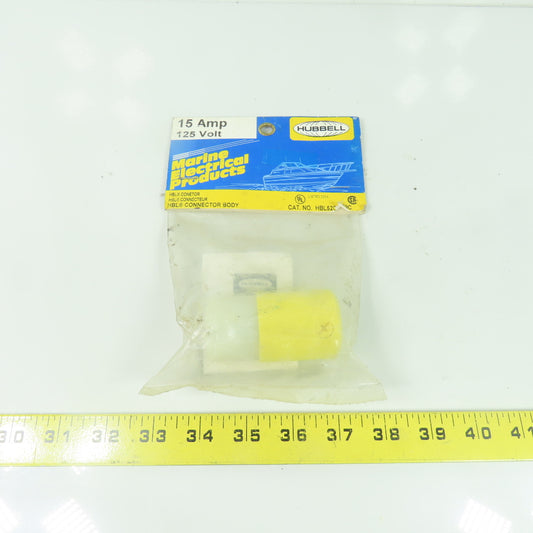 Hubbell HBL52CM69C HBL Connector Body 15A 125V NEW