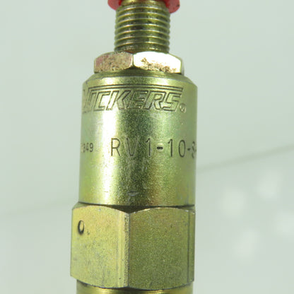 Vickers RV1-10-S-0-18 Pressure Relief Cartridge Valve