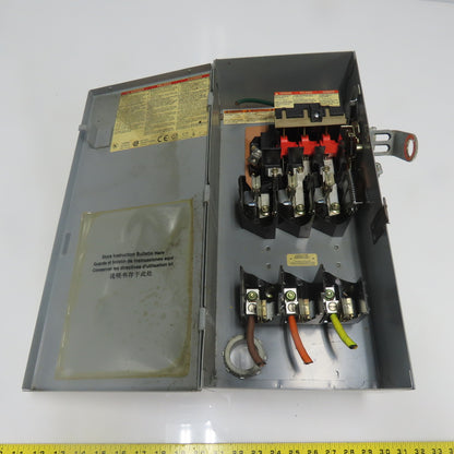Square D PQ4610G I-Line Busway Fusible Bus Plug Switch 100A 600V