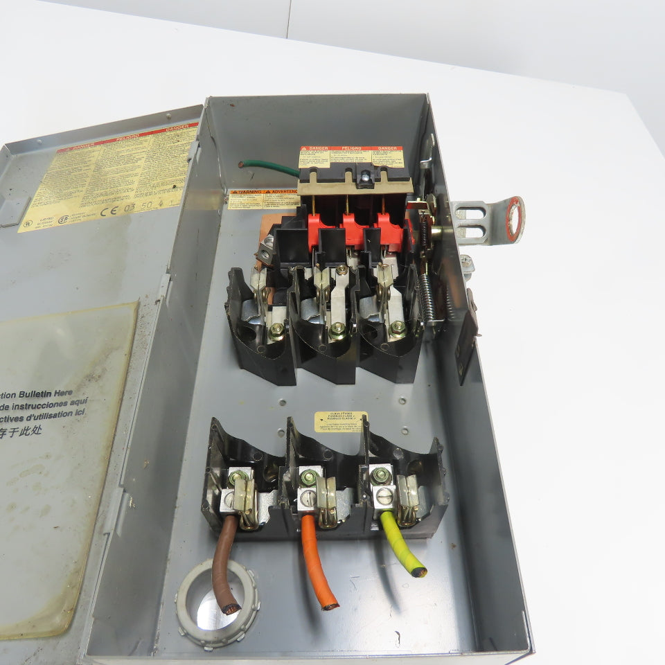 Square D PQ4610G I-Line Busway Fusible Bus Plug Switch 100A 600V