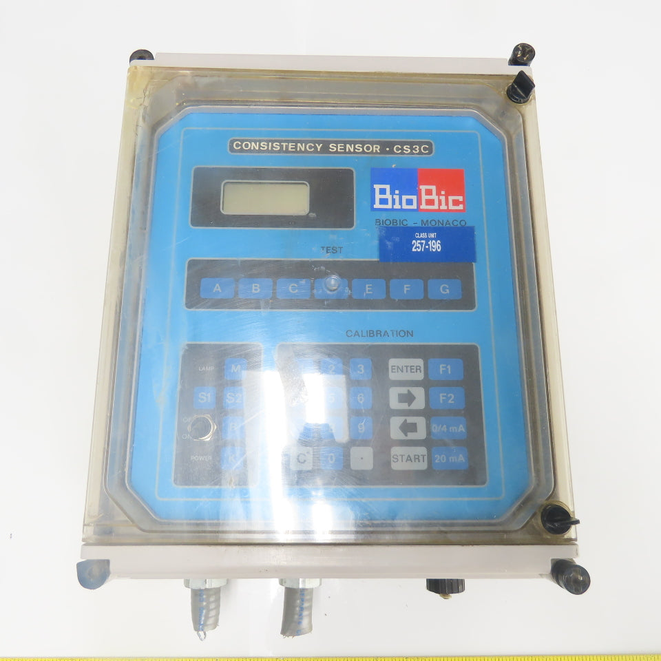 BioBic CS3C CS3H Consistency Sensor Digital Control Panel 110/220V