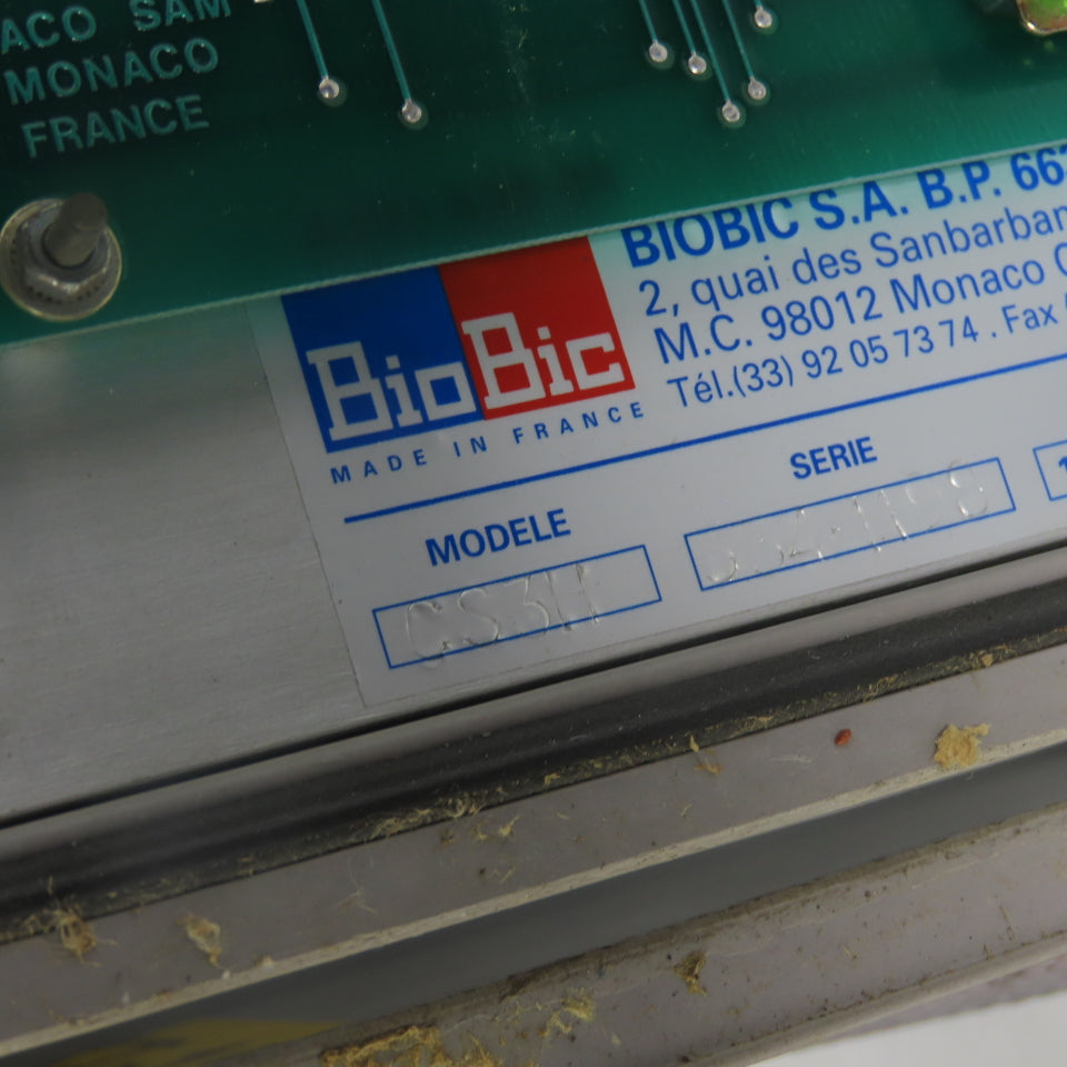 BioBic CS3C CS3H Consistency Sensor Digital Control Panel 110/220V
