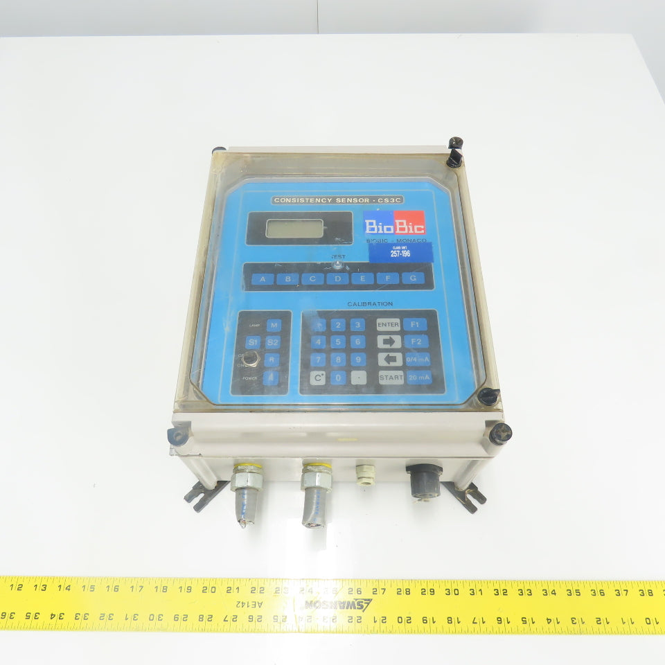 BioBic CS3C CS3H Consistency Sensor Digital Control Panel 110/220V