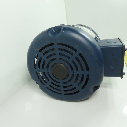 Leeson 114208.00 C6T34FC37D 3/4HP AC Electric Motor 3Ph 230/460V 3450RPM 56J