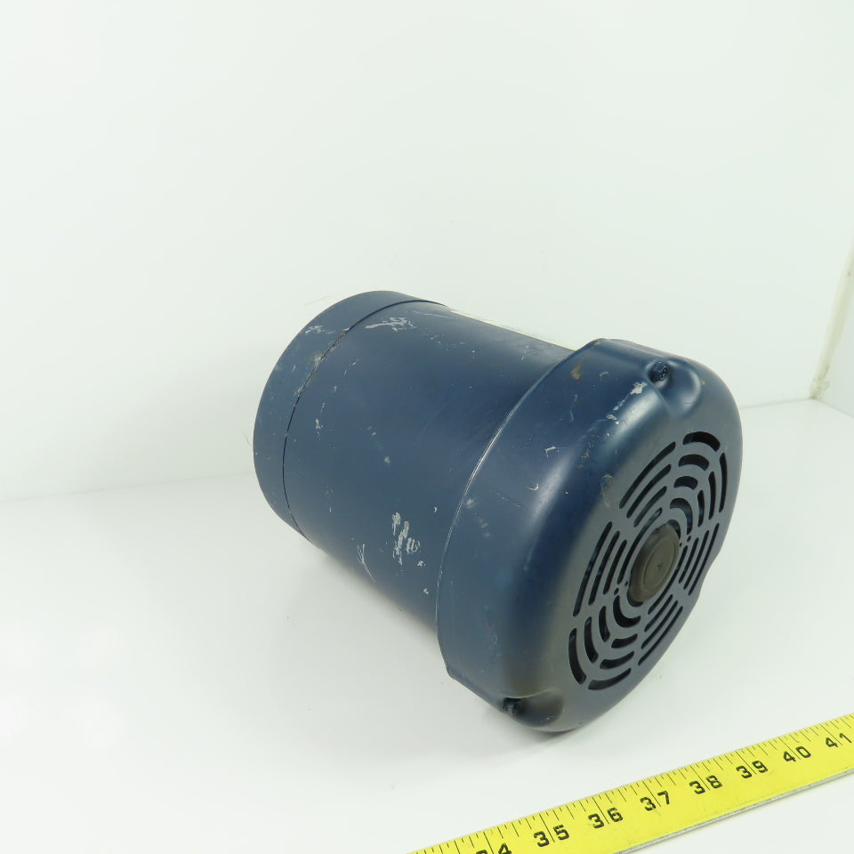 Leeson 114208.00 C6T34FC37D 3/4HP AC Electric Motor 3Ph 230/460V 3450RPM 56J