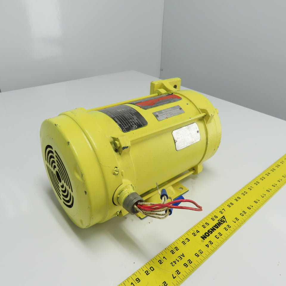Reliance Electric P14X9127N-VY 1HP Inverter Duty Master AC Motor 230/460V 3Ph