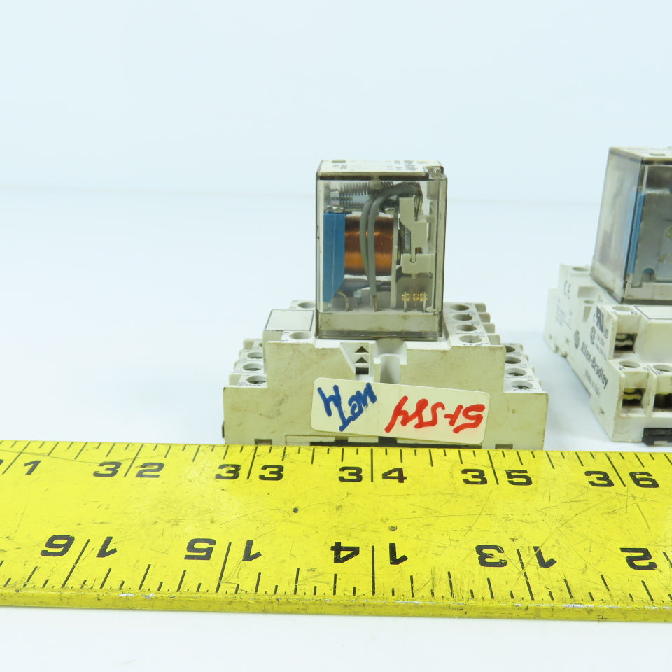 Allen Bradley 700-HC14Z24 SerD 24V DC GP Ice Cube Relay Lot Of 4