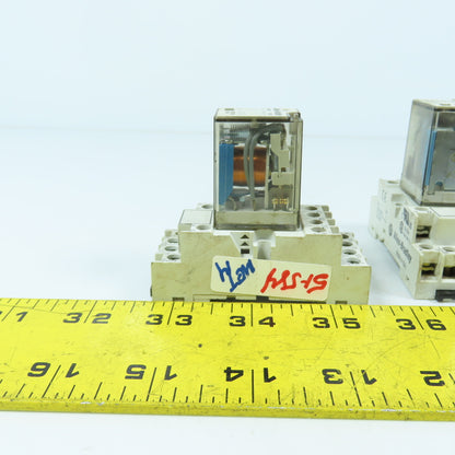 Allen Bradley 700-HC14Z24 SerD 24V DC GP Ice Cube Relay Lot Of 4