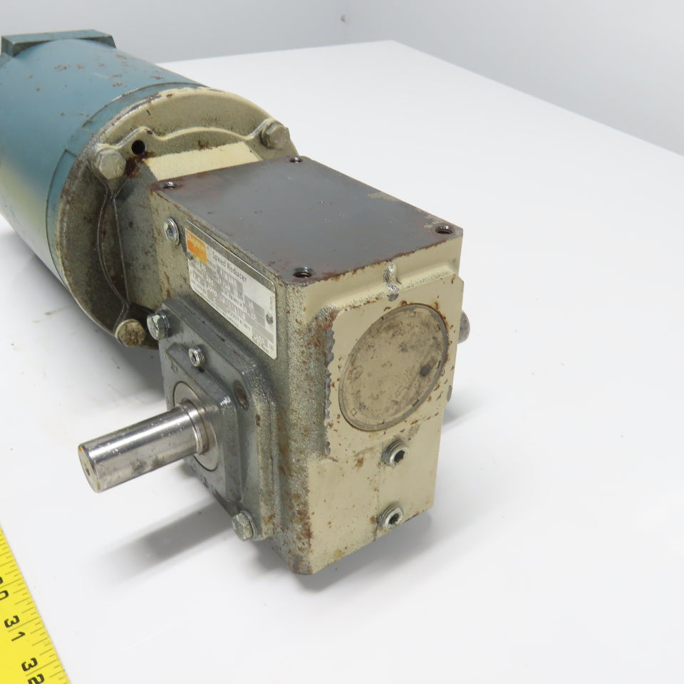 Dayton 4Z010D 30:1 Ratio Gear Motor 60RPM Out 610In-Lb Torque 3Ph 230/460V 1HP
