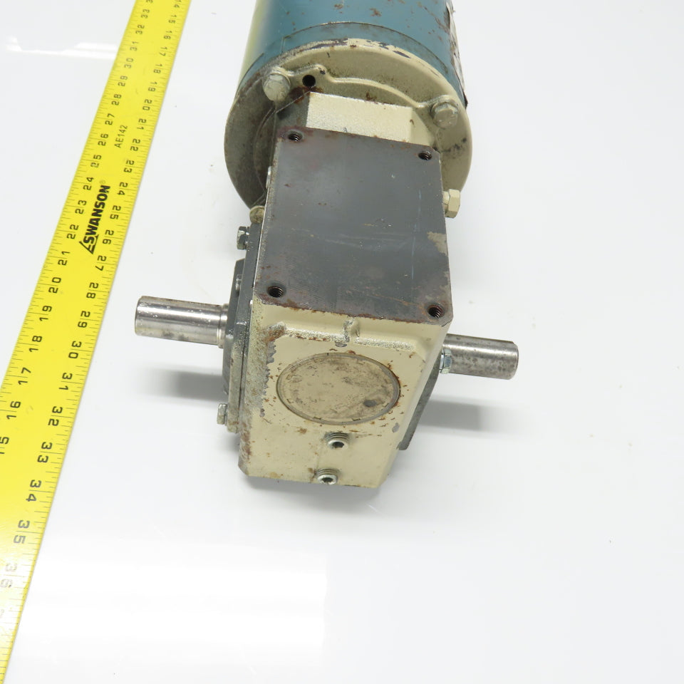 Dayton 4Z010D 30:1 Ratio Gear Motor 60RPM Out 610In-Lb Torque 3Ph 230/460V 1HP