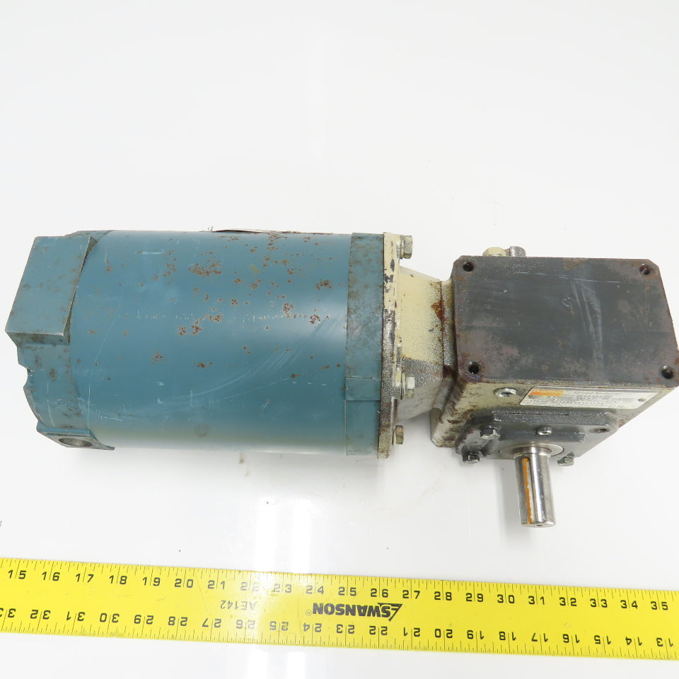 Dayton 4Z010D 30:1 Ratio Gear Motor 60RPM Out 610In-Lb Torque 3Ph 230/460V 1HP