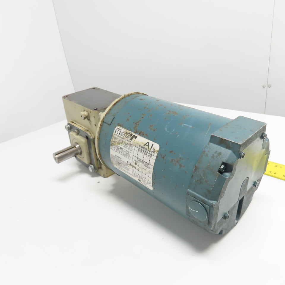 Dayton 4Z010D 30:1 Ratio Gear Motor 60RPM Out 610In-Lb Torque 3Ph 230/460V 1HP