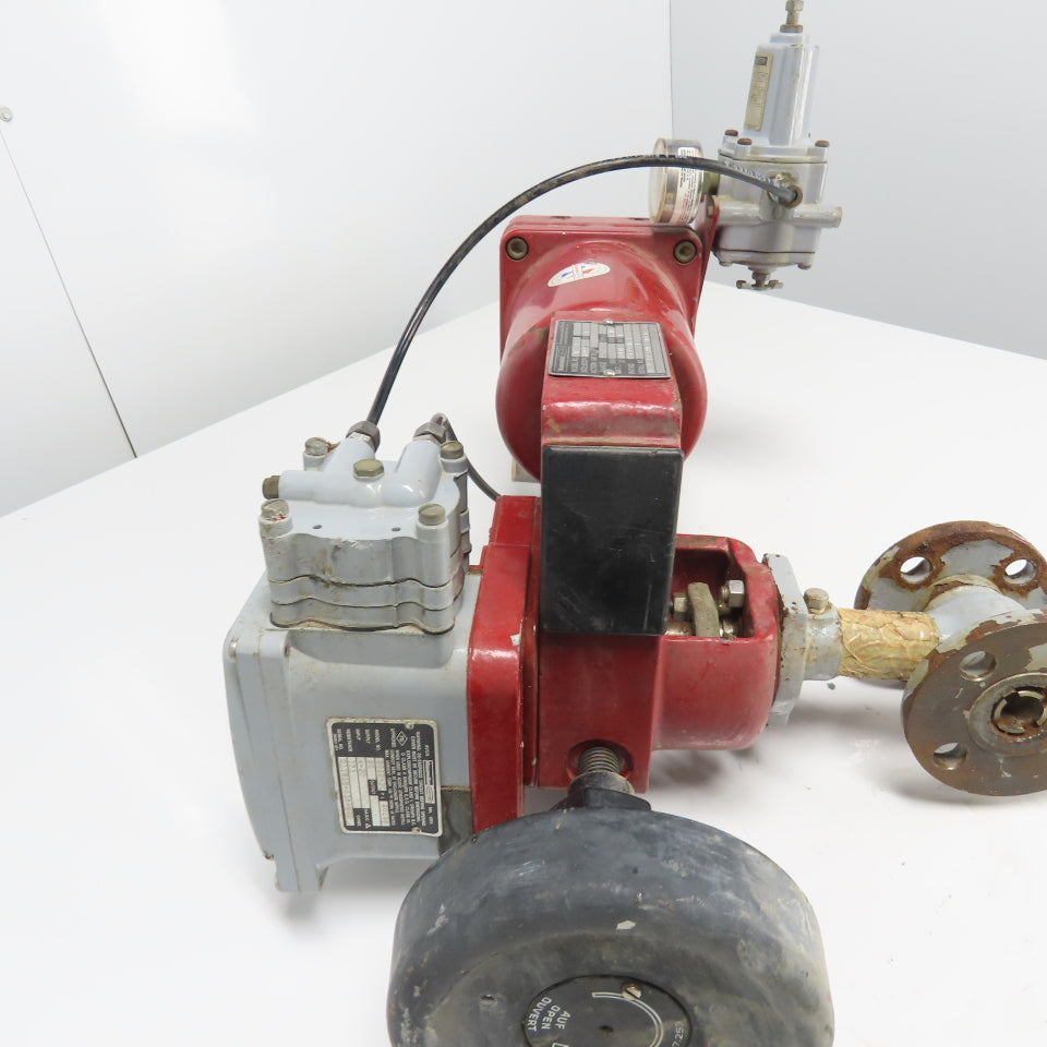 Masoneilan 35112 Camflex II Rotary Globe Control Valve 1" Body 17-4PH W/ 8012-20