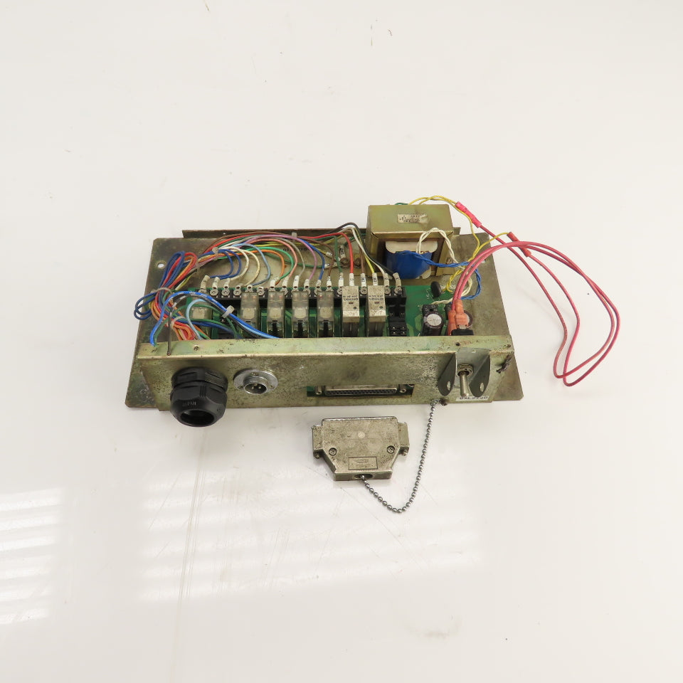Yushin YV-300060-IF Control Panel Relay Board Assembly