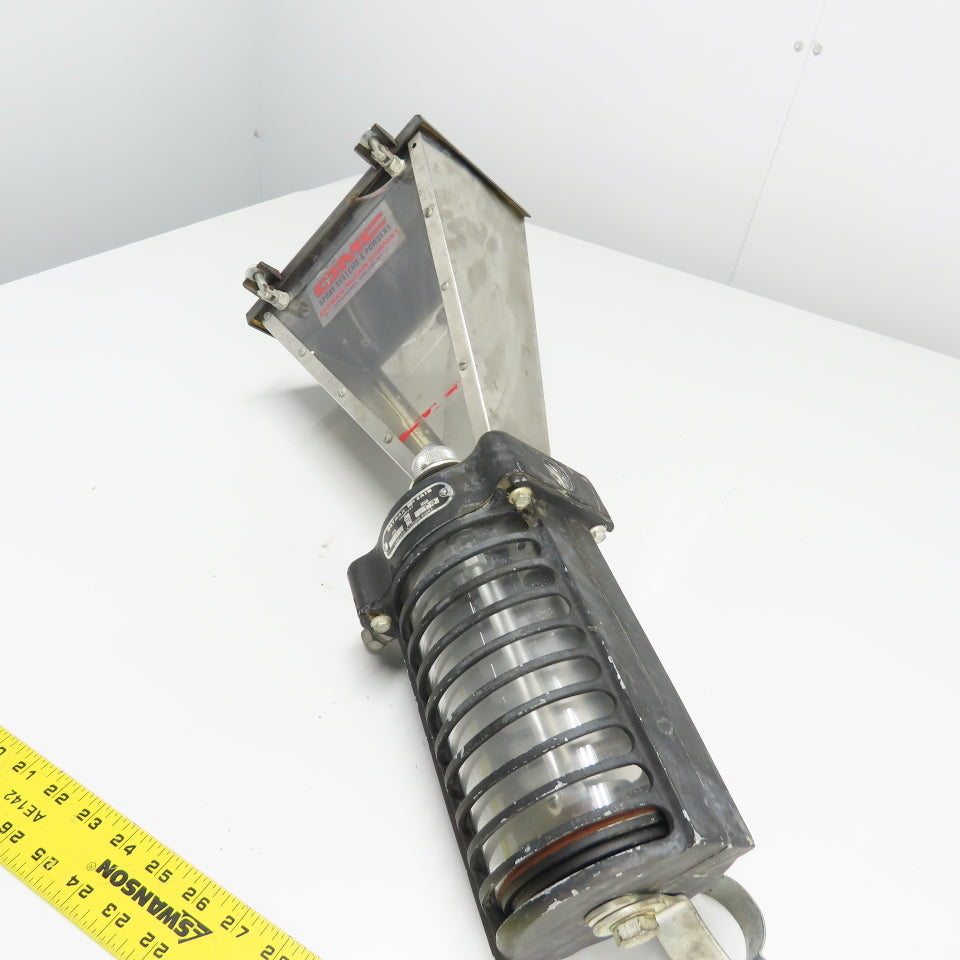 OMC Ortman-Mccain Model LTR Pneumatic Spray Powder Assembly W/ Top Fill Bin