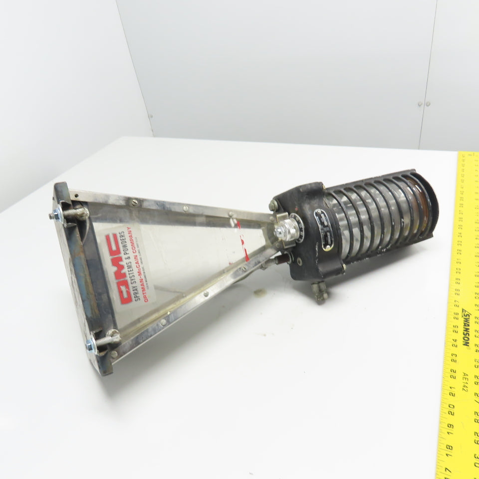 OMC Ortman-Mccain Model LTR Pneumatic Spray Powder Assembly W/ Top Fill Bin