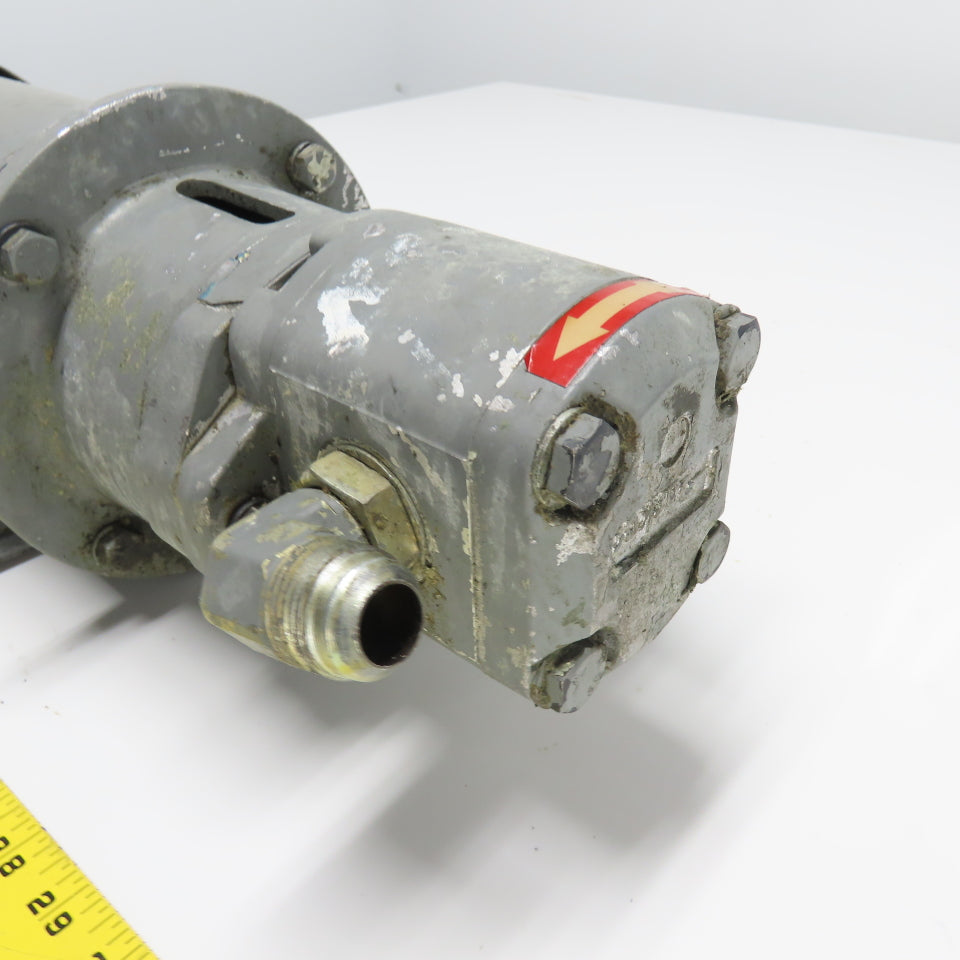 Baldor CM3542 .75HP Electric AC Motor 230/460V 3Ph 1725RPM W/Parker Hyd. Pump