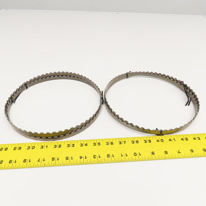 Morse 6'11" x 1/2" .025 GMC Carbide Grit Masonry Band Saw Blade Lot Of 2