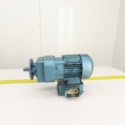 SEW-Eurodrive DFT71D4ACA8 19.71 Ratio Inline Gear Motor 266/460V 3PH .5HP 86RPM