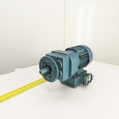 SEW-Eurodrive DFT71D4ACA8 19.71 Ratio Inline Gear Motor 266/460V 3PH .5HP 86RPM