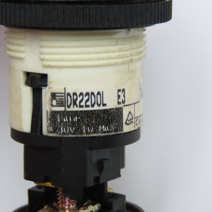Fuji DR22D0L Red Indicator Pilot Light 30V 1W