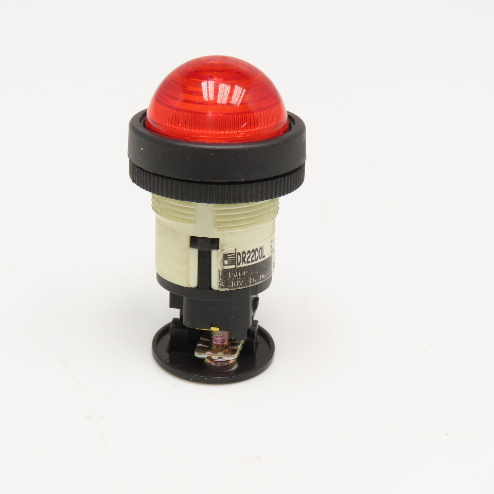 Fuji DR22D0L Red Indicator Pilot Light 30V 1W