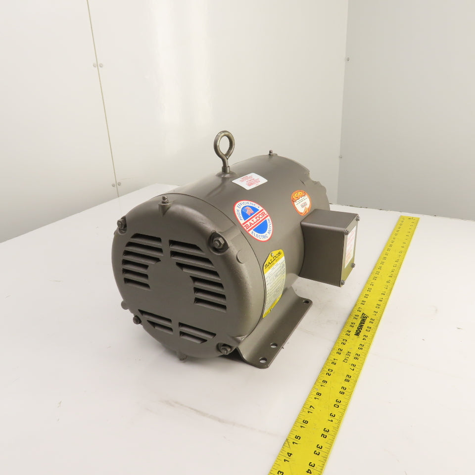 Baldor JMM3311T 7-1/2HP AC Electric Motor 208-230/460V 3PH 1725RPM 213JM Frame