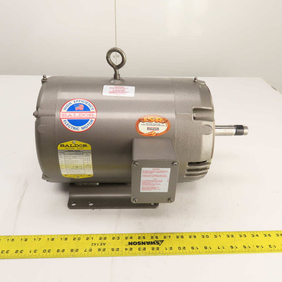 Baldor JMM3311T 7-1/2HP AC Electric Motor 208-230/460V 3PH 1725RPM 213JM Frame