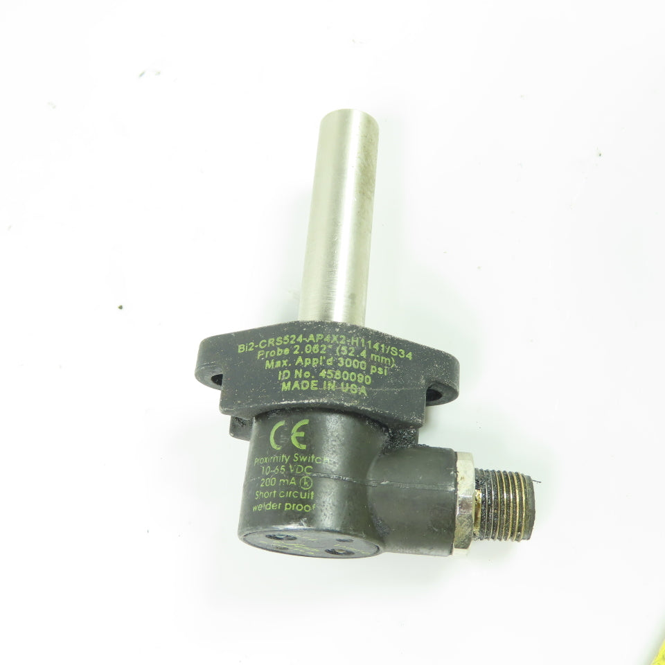 Turck Bi2-CRS524-AP4X2-H1141/S34 Proximity Switch Sensor 10-36VDC 200mA 3000PSI