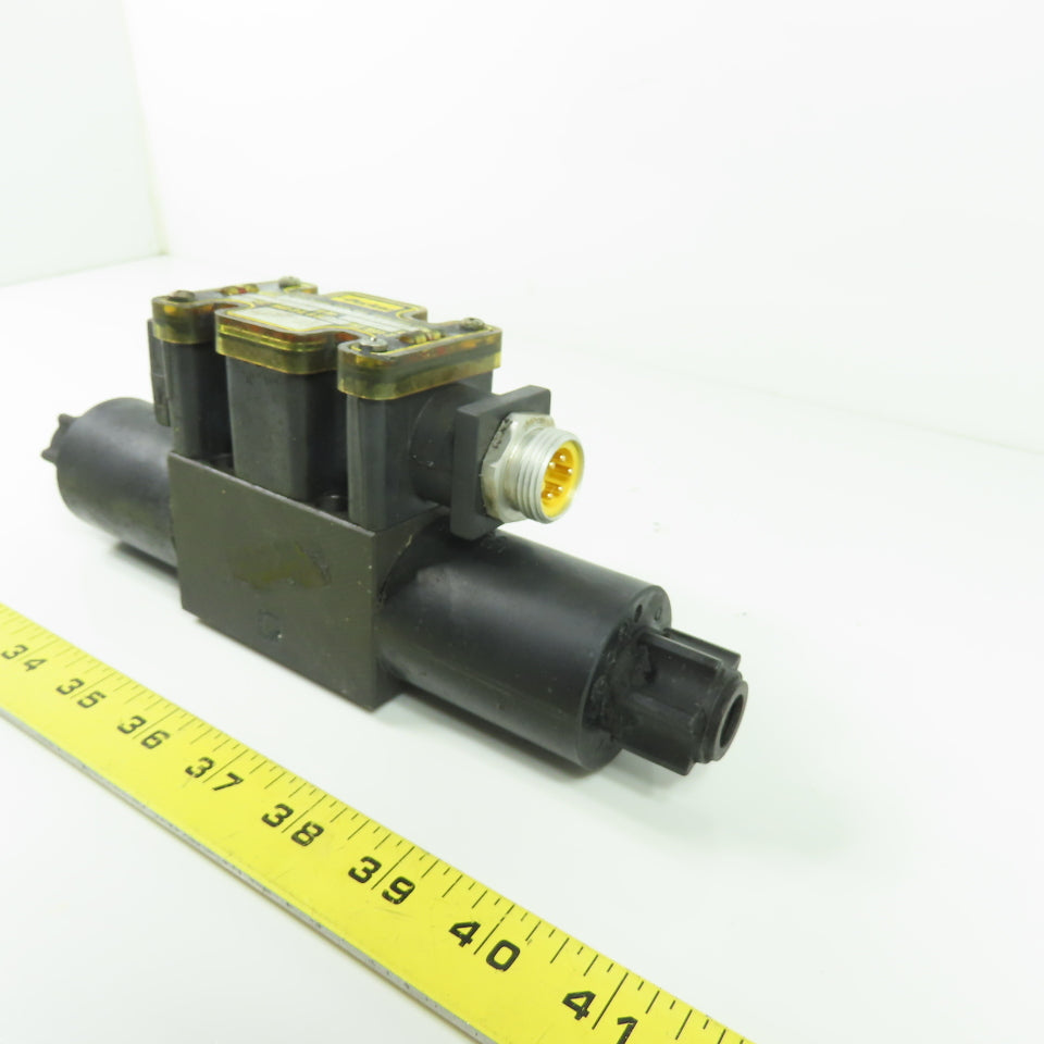 Parker D1VW004CNJCM456 Hydraulic Directional Control Valve 4000PSI 24VDC 1.19A