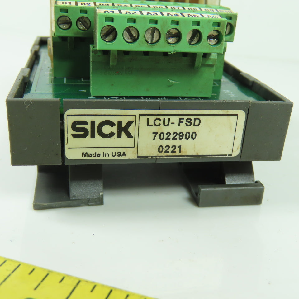 Sick LCU-FSD 7022900 Safety Relay Power Supply Module