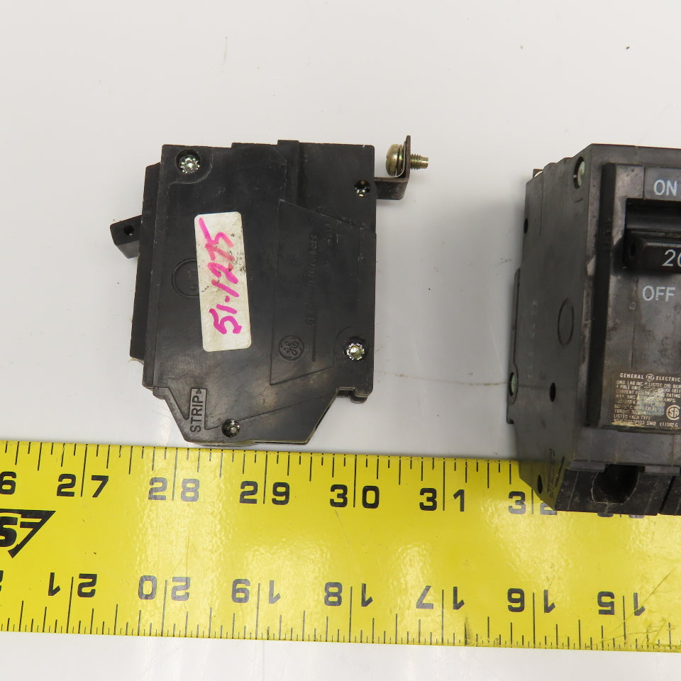 General Electric 20A 1 Pole HACR Type Circuit Breaker Lot Of 10