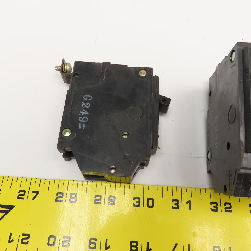 General Electric 20A 1 Pole HACR Type Circuit Breaker Lot Of 10