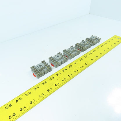 Siemens 3TX7144-1E2 8-Pin Relay Bases 300/600V 10/15A Lot Of 5