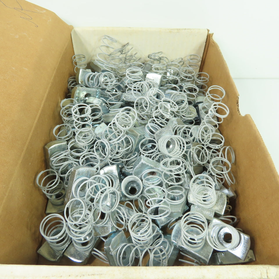 B-line N228 3/8" Zinc Plated Channel Lock Nut Lot Of 100